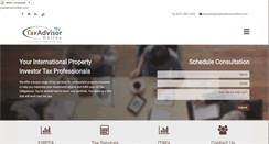 Desktop Screenshot of mytaxadvisoronline.com
