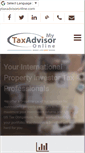 Mobile Screenshot of mytaxadvisoronline.com